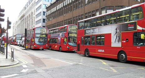 London Bus Drivers Go On Strike